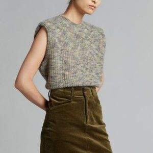 NWT Samsøe & Samsøe Moonstone Skirt - Dark Olive from Nordstrom, Size Medium